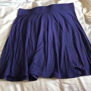 Purple skater skirt